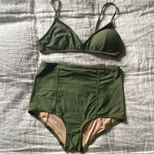 J Crew High Waist French Bikini